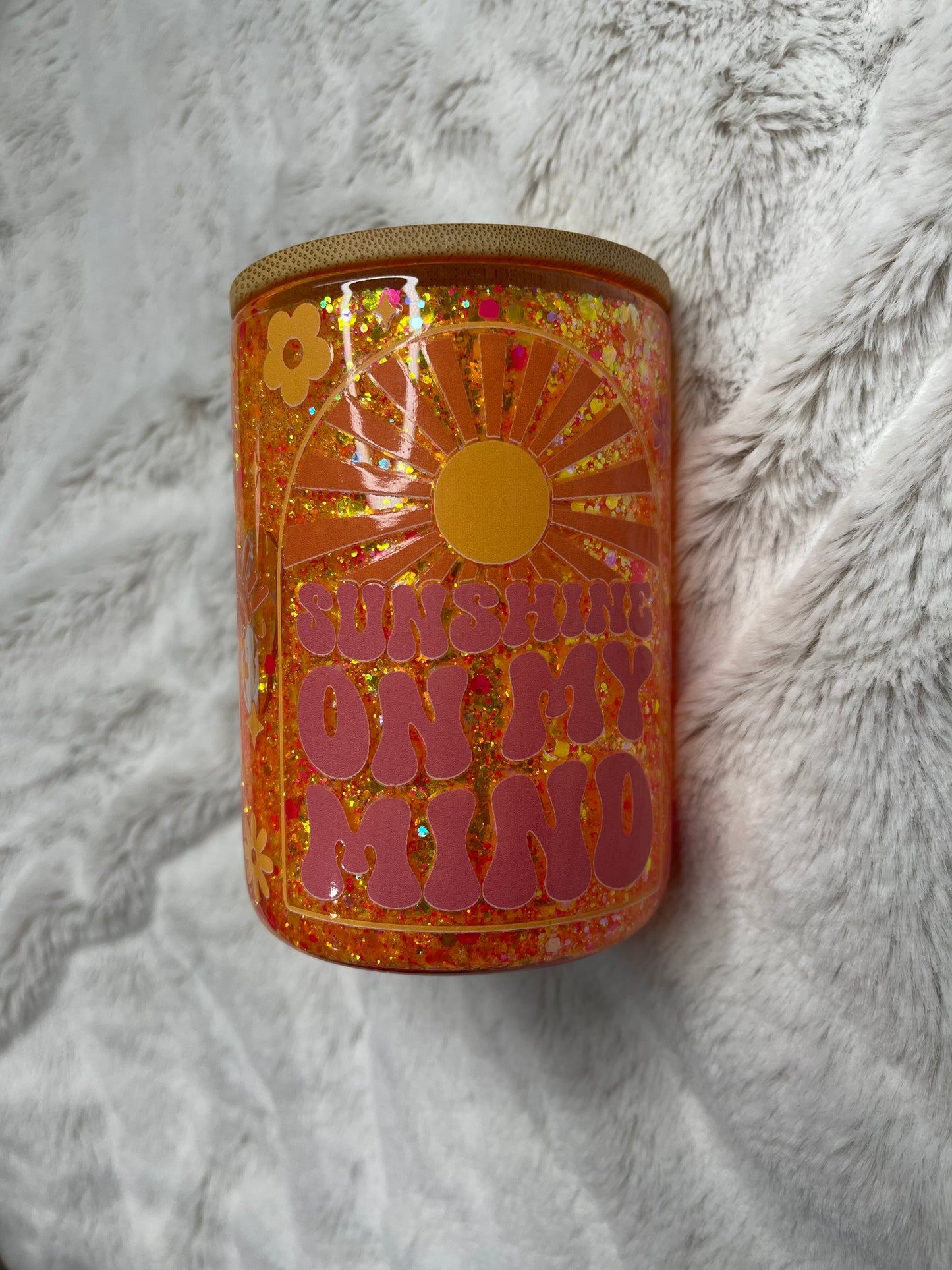 Sunshine Glitter Globe