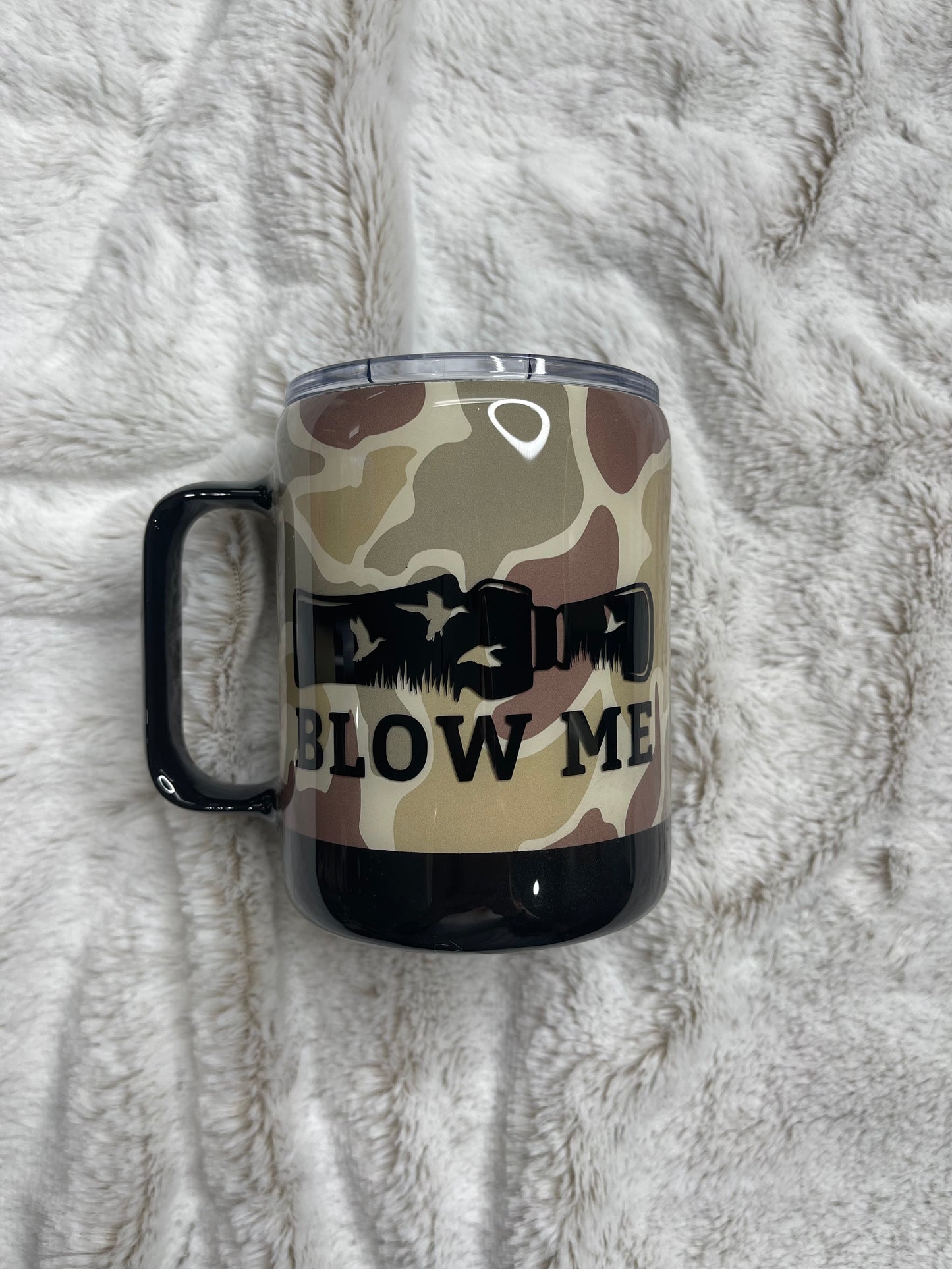 Old School Duck Camo Coffee Mug