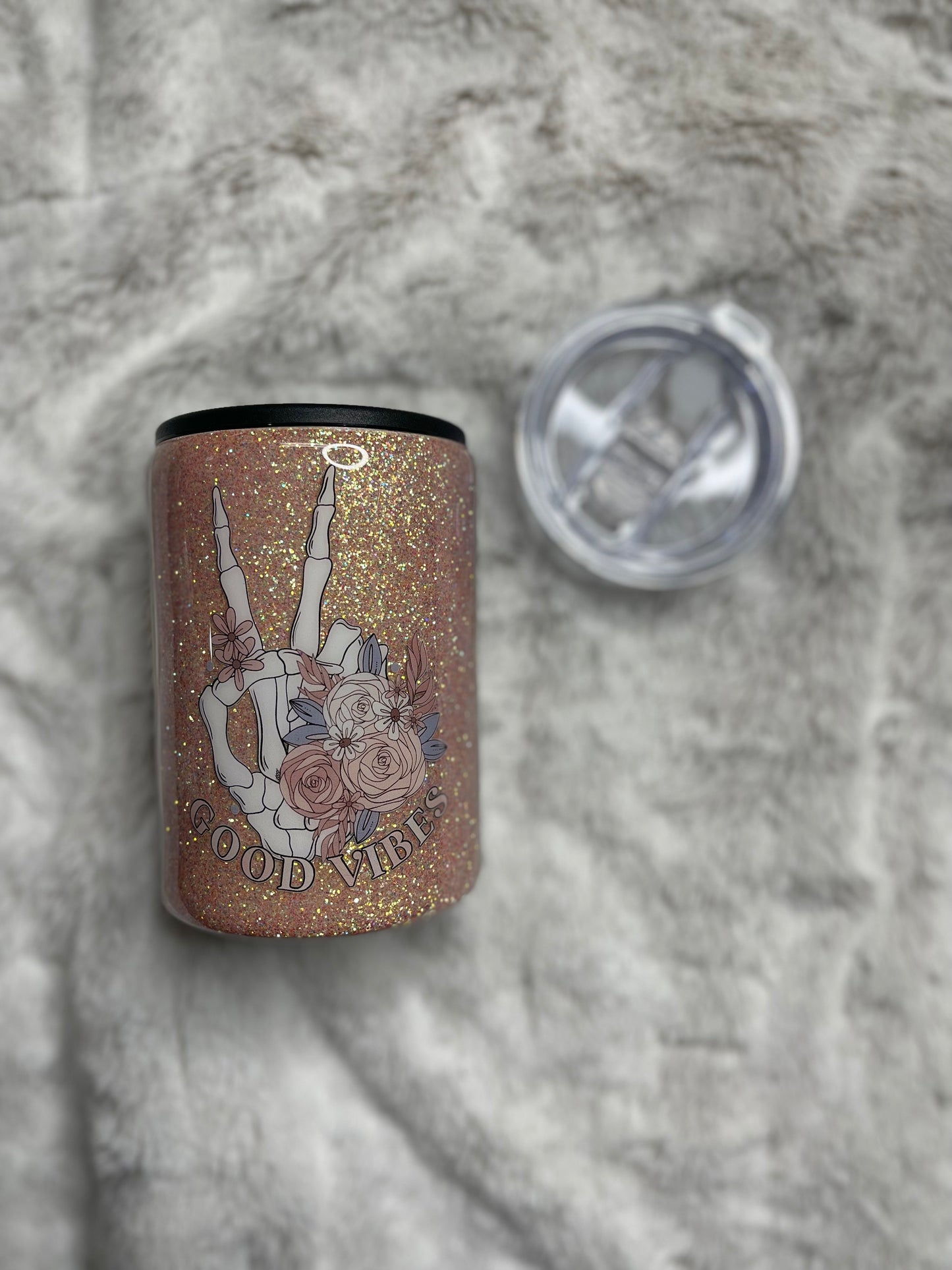 Good Vibes Duo- Tumbler and Can Cooler