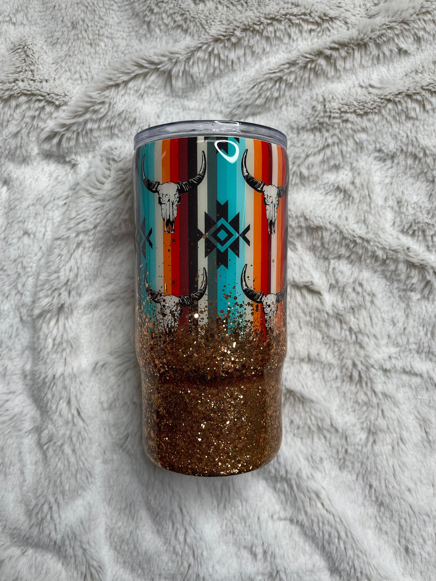 Western Serape Tumbler