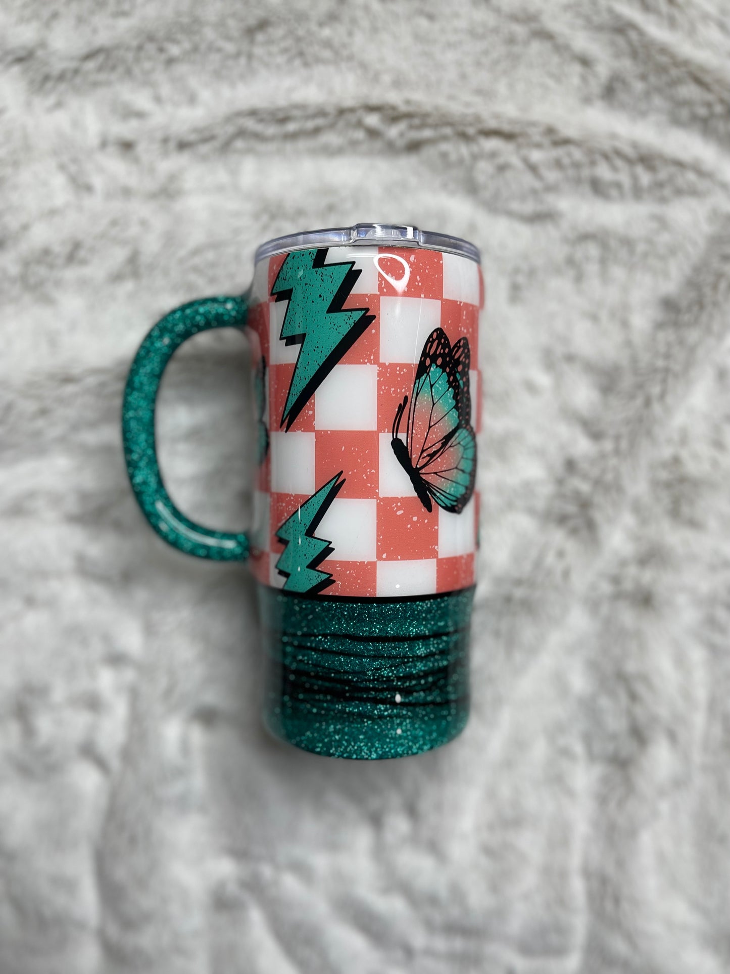 Retro Butterfly Coffee Cup