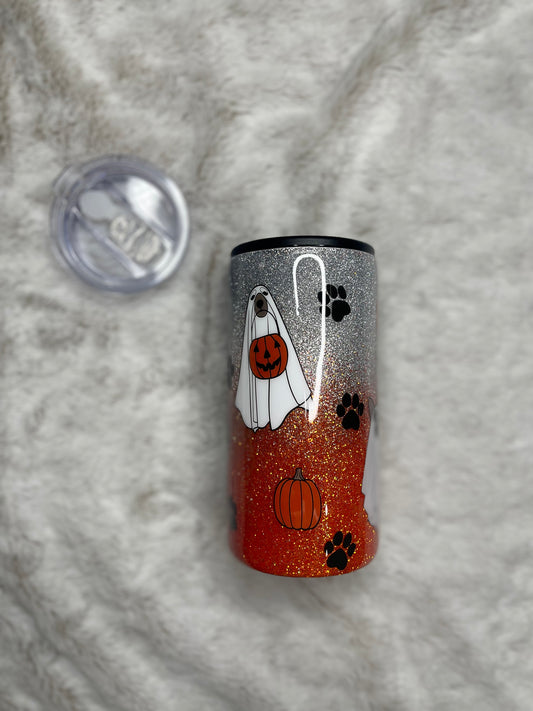 Puppy Ghost Duo Can Cooler and Tumbler