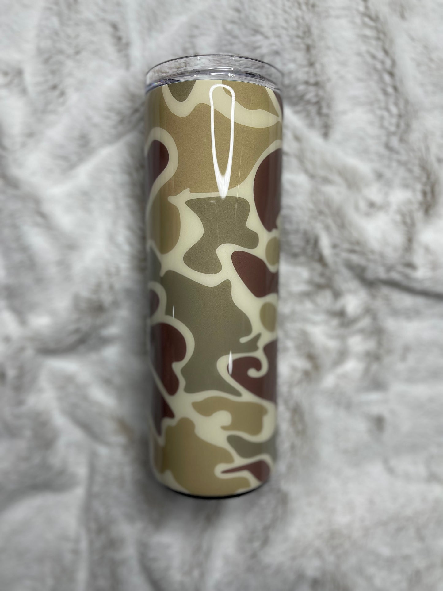 Old School Duck Camo Tumbler