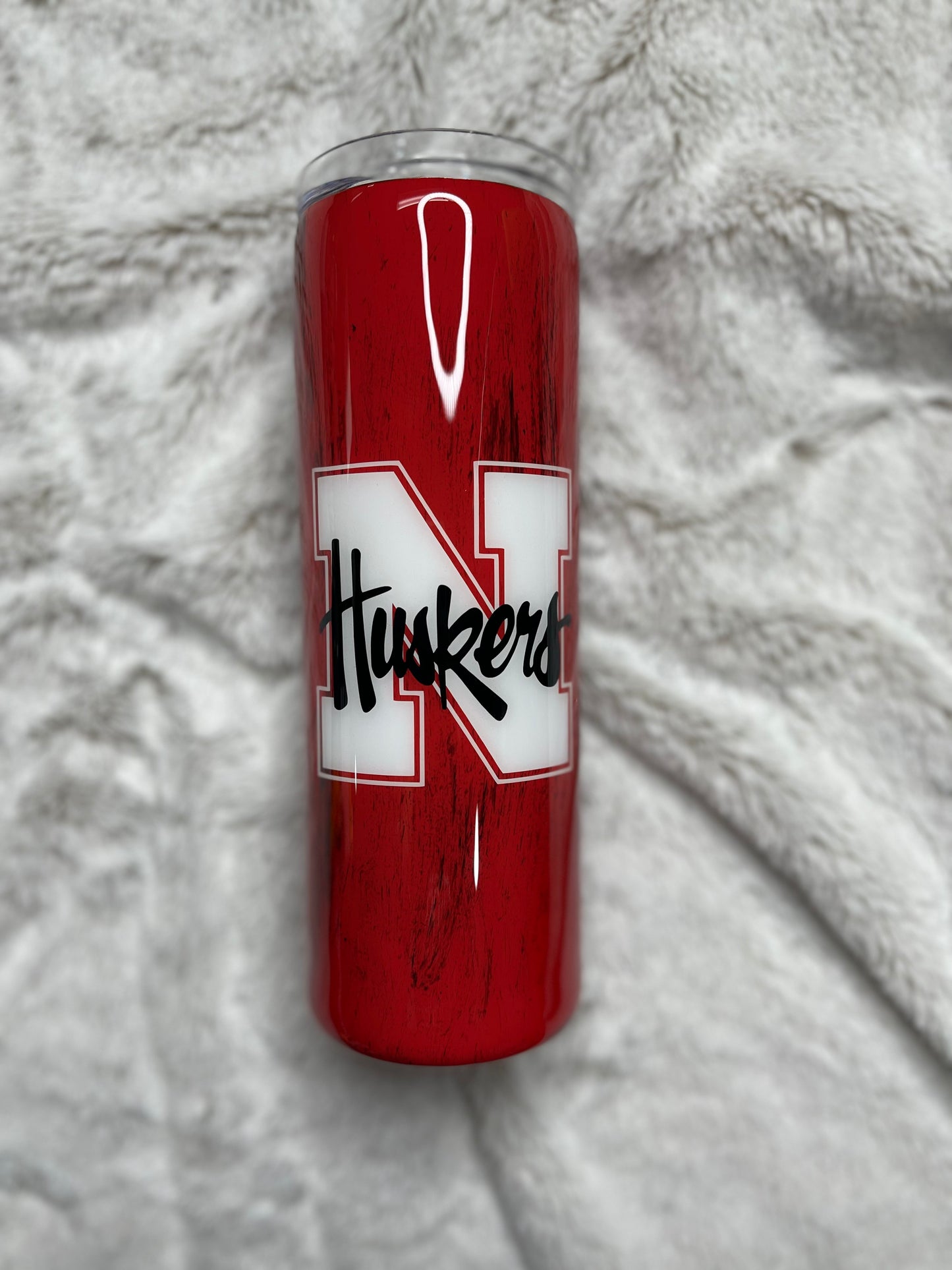 Distressed Nebraska Tumbler