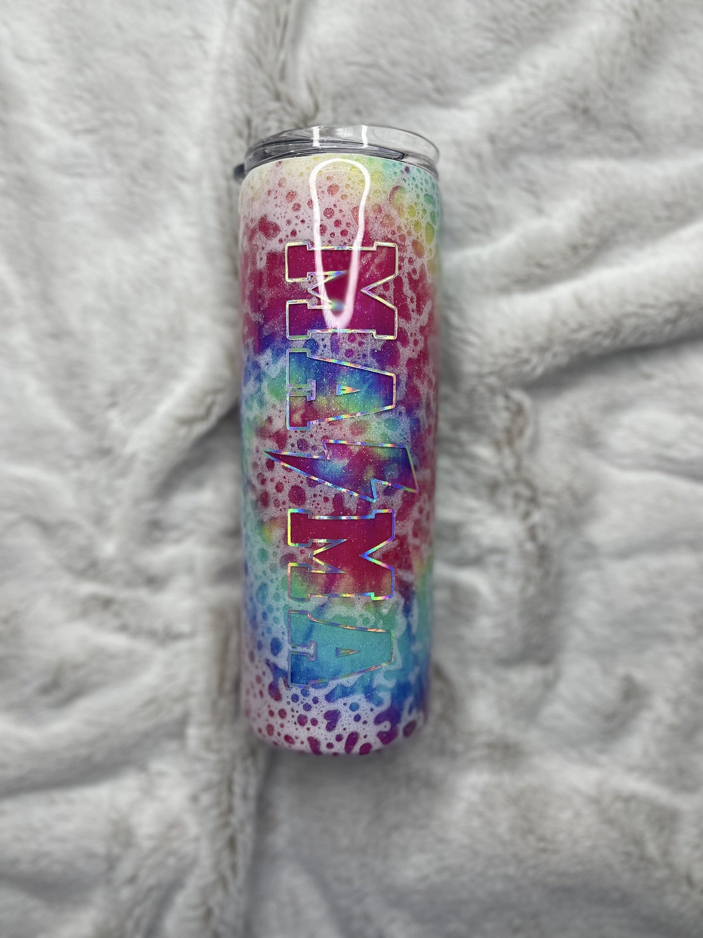 Mama Tie Dye Tumbler