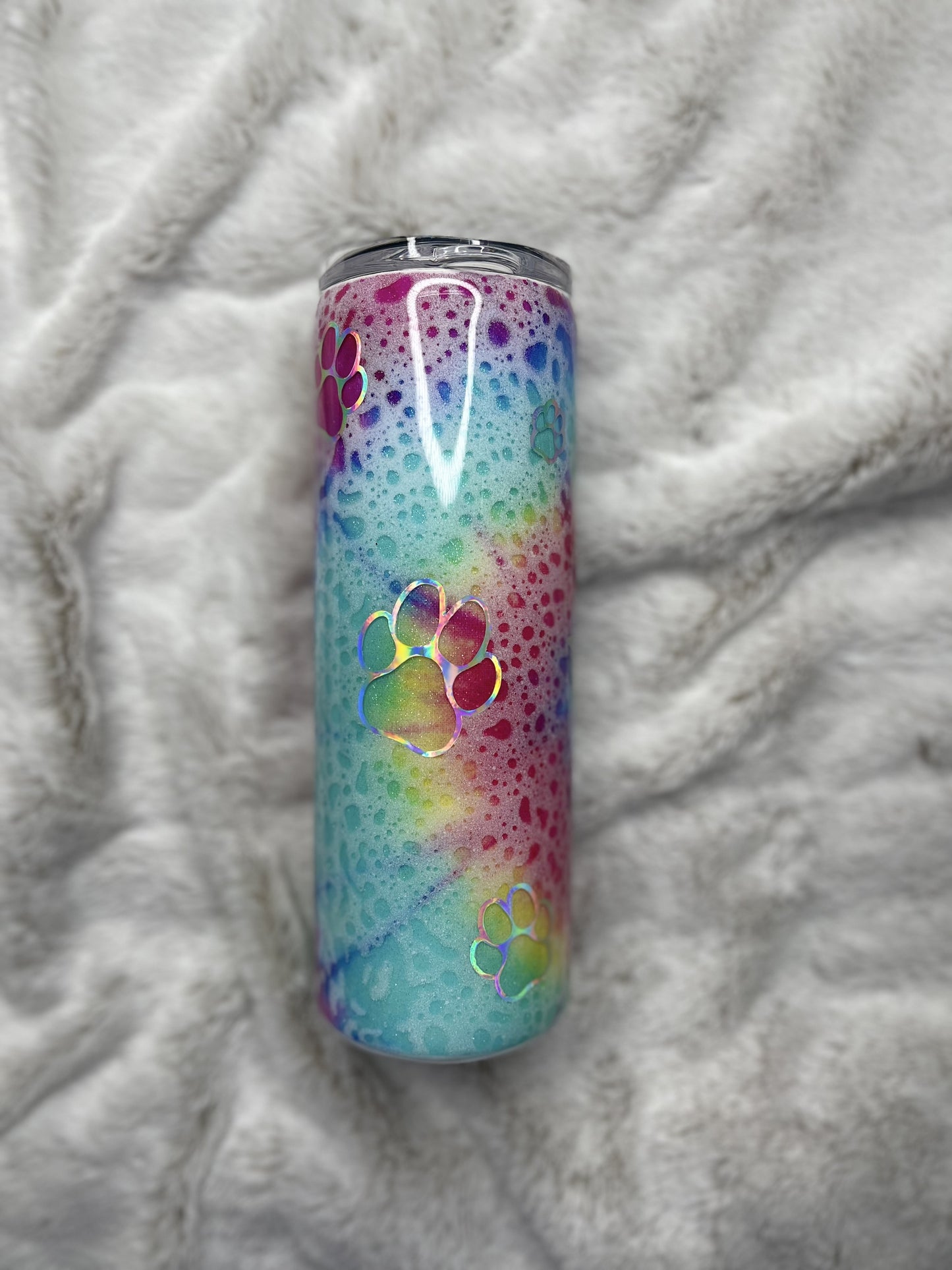 Dog Mom Tie Dye Tumbler