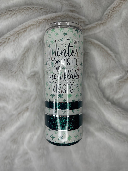 Snowflake Kisses Tumbler